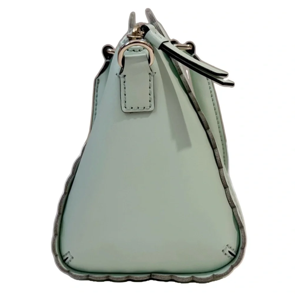 Kate Spade Bag and Dust Bag Lilac Road Marguerite Mint Scalloped Edge